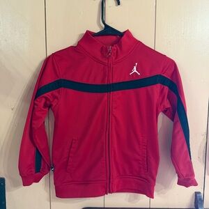 Jordan Zip Nike Red Jacket